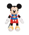 Sesame Street Disney Junior Mickey Mouse Funhouse Singing Fun Mickey Mouse 13" Lights And Sounds Feature Plushie, In Multi