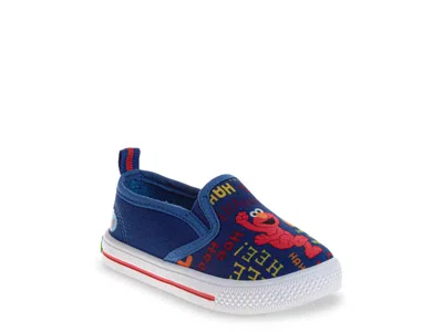 Sesame Street Elmo And Cookie Monster Slipon Sneaker Kids' In Blue