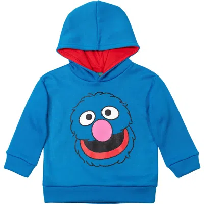 Sesame Street Babies' ® Fleece Pullover Hoodie In Grover Blue