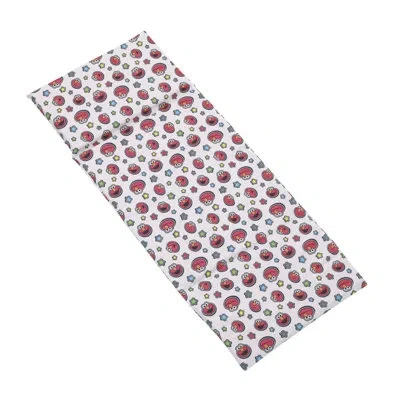 Sesame Street Nojo Disney Elmo With Stars Fitted Crib Sheet In Blue;white;green;red;yellow