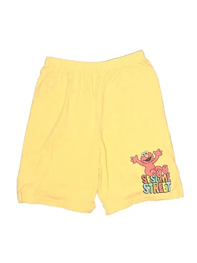 Pre-owned Sesame Street Kids' Shorts In Yellow