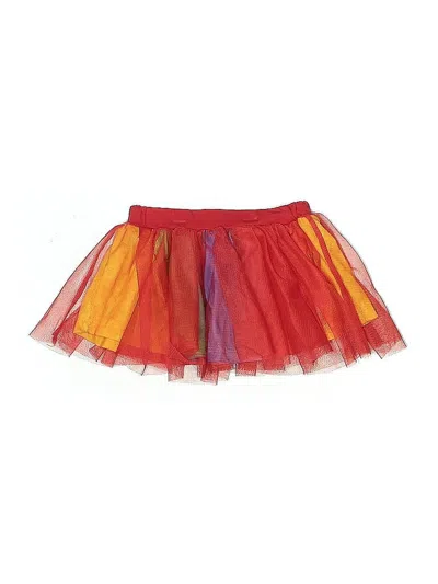 Pre-owned Sesame Street Kids' Skirt In Red