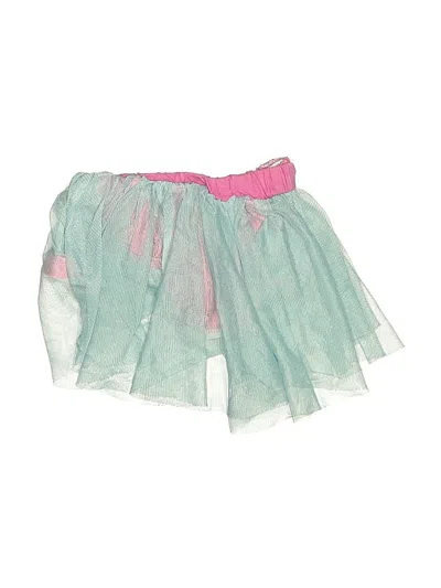 Pre-owned Sesame Street Kids' Skirt In Teal