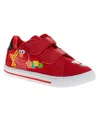 Sesame Street Toddler And Little Kids Happy Elmo Casual Sneakers In Red
