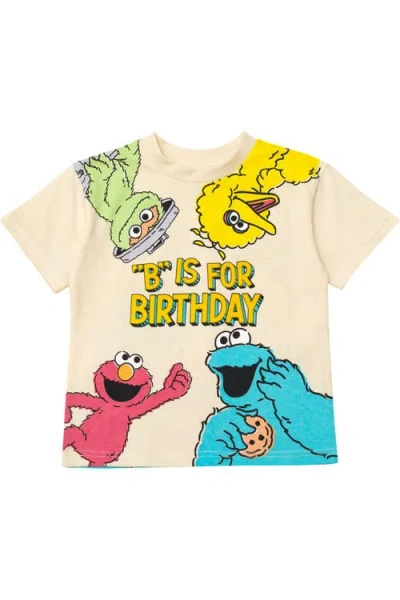 Sesame Street Kids' ® T-shirt In Cream