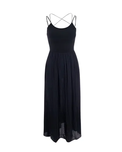 Sessun Abito Sweet Mambo Smoke Green In Black