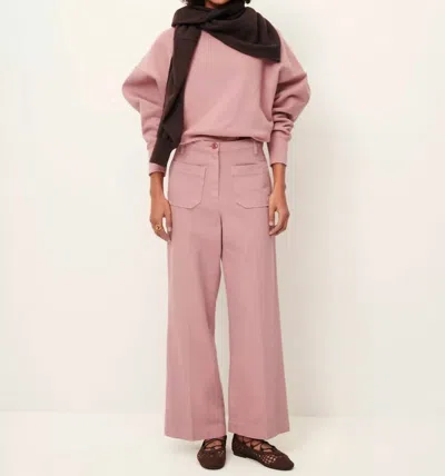 Sessun Aldricks Cropped Pant In Bois De Rose