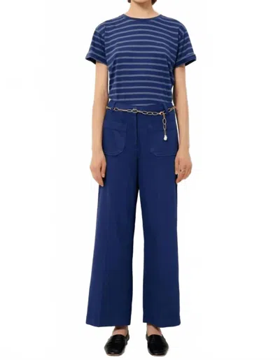 Sessun Aldricks Pants In Blue Print In Multi