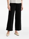 Sessun Aldricks Pocket-detail Wide-leg Jeans In Black