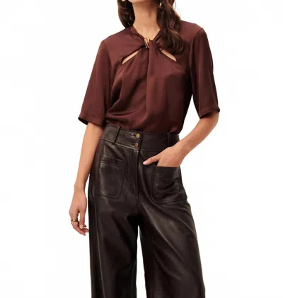 Sessun Amaya Top In Moka In Multi