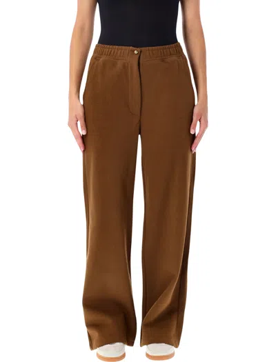 Sessun Breakin Elasticated-waistband Track Pants In Brown