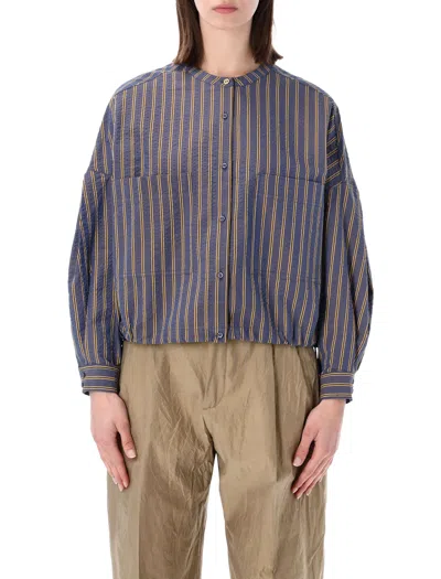 Sessun Cadaques Shirt Stripe In Blue