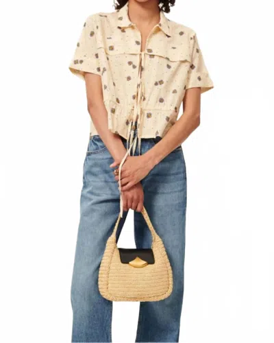 Sessun Chiavari Short Sleeve Shirt In Plein Sel Seti In Multi