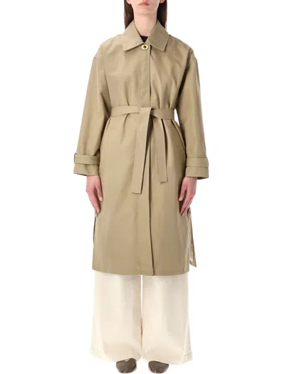 Sessun Chic Modern Coat For Women In Brown