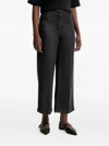 Sessun Cropped Trousers In Black