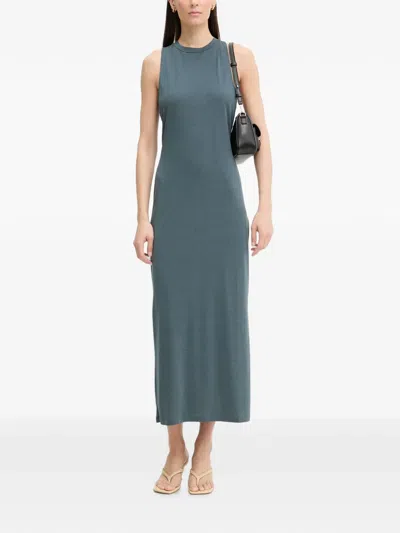 Sessun Danae Sleeveless Maxi Dress In Blue