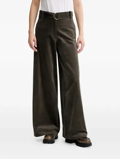 Sessun Darm Buckle-fastening Pants In Brown