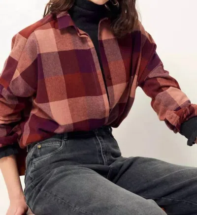 Sessun Deliwool Shirt In Sunset Ballad In Multi