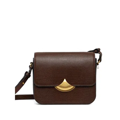 Sessun Sessùn Diviluz Shoulder Bag In Brown