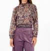 Sessun Duchess Blouse In Saltypath In Multi