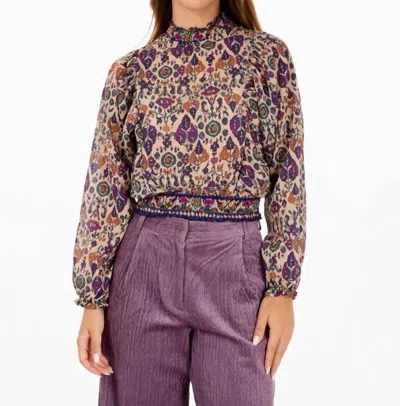 Sessun Duchess Blouse In Saltypath In Multi