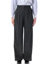 Sessun Emilio Pleated Pant In Gray