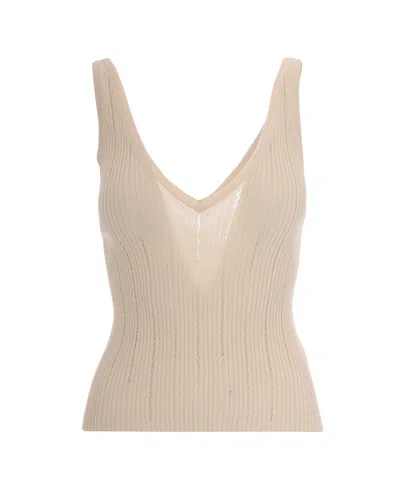 Sessun Fleur De Sel Women's Mini Top In Neutral