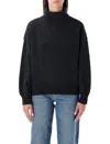 Sessun Niko High Neck Sweater In Black