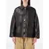 Sessun Harriboyd Button-up Coat In Brown