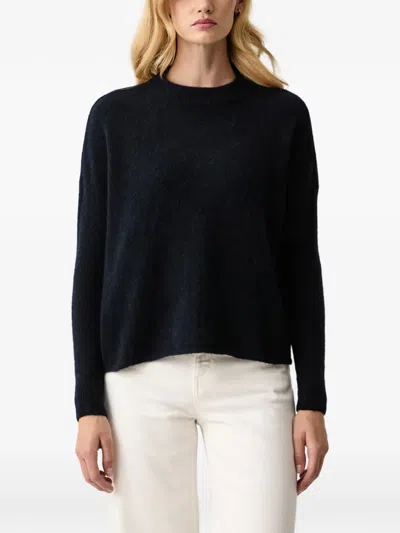 Sessun Kunlun Crew-neck Long-sleeve Sweater In Black