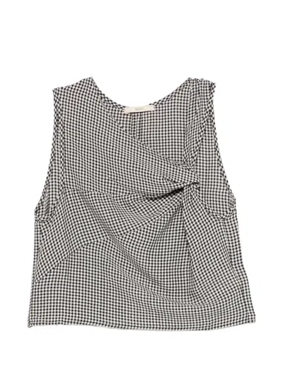 Sessun Luma Gingham Top In Multi