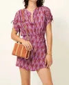Sessun Noa Dress In Plum In Pink