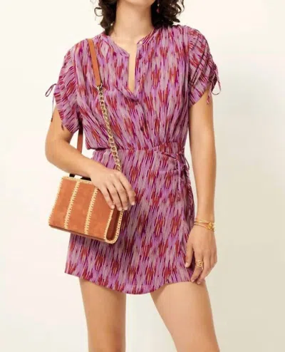 Sessun Noa Dress In Plum In Pink