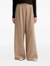 Sessun Palazzo Trousers In Brown