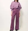 Sessun Paseo Pant In Stony Violet In Multi
