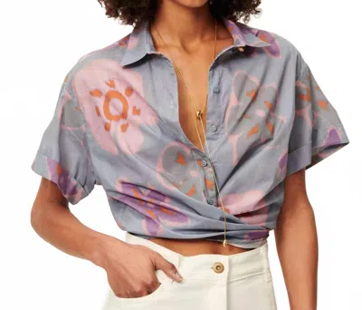 Sessun Procida Blouse In Sauge Utam In Gray