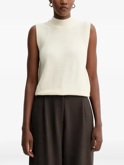 Sessun Ribbed High-neck Knitwear In Neutral