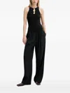 Sessun Ribbed Top In Black