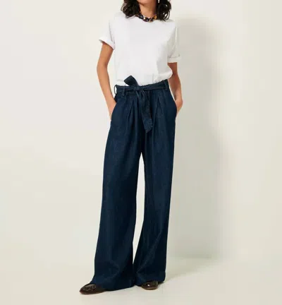 Sessun Rinim Trousers In Denim In Blue
