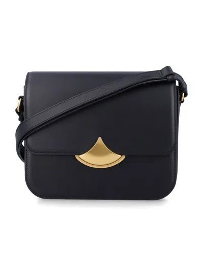 Sessun Sessùn Diviluz Leather Bag In Black