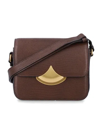 SESSUN SESSUN SESSÙN DIVILUZ LIZARD-PRINT SMALL LEATHER BAG