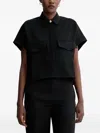 Sessun Short Sleeve Shirt In Black