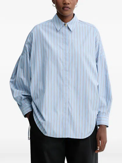 Sessun Striped Shirt In Black