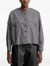 Sessun Striped Shirt In Gray