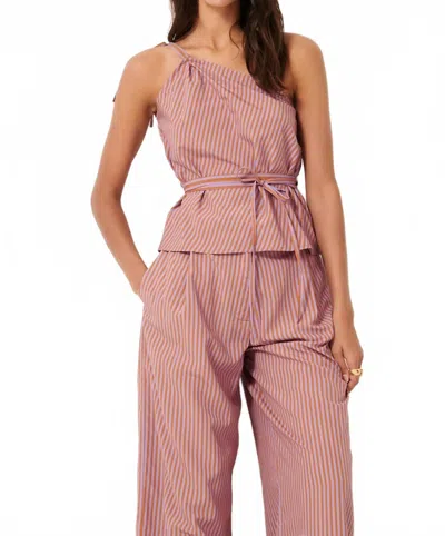 Sessun Sudista Asymmetrical Top In Pink