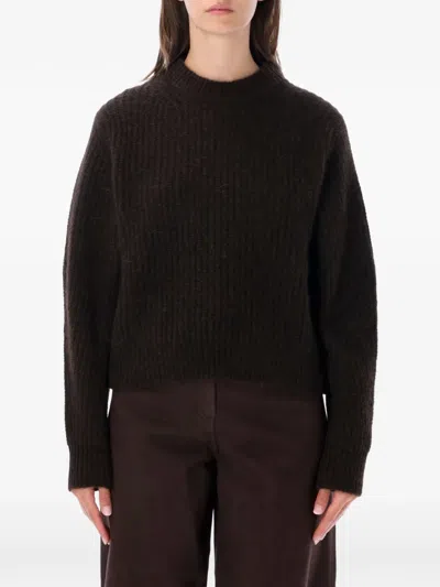 SESSUN TEOLE RIBBED-KNIT SWEATER