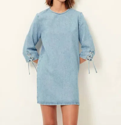 Sessun Tizzano Denim Dress In Azuru In Blue