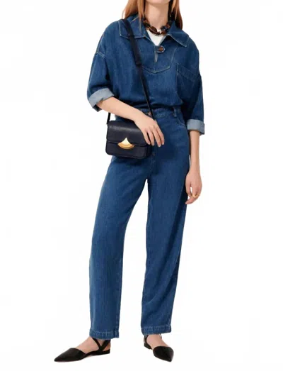 Sessun Verone Shirt In Denim Blue
