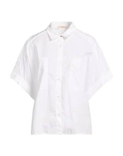 Sessun Woman Shirt White Size S Cotton