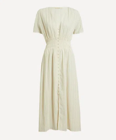 Sessun Women's Galapoza Smocked Midi Dress